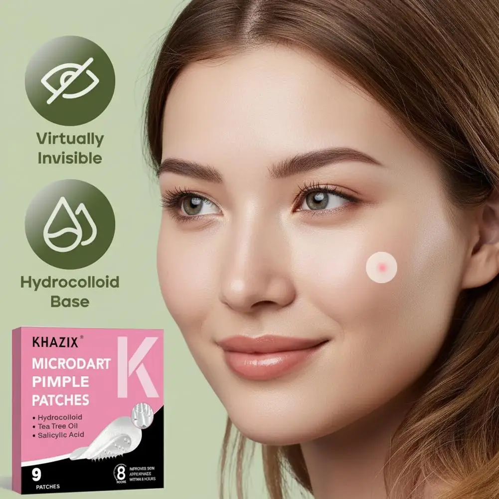 

Пластыри от прыщей с микроиглами, быстродействующие пластыри от прыщей для ухода за пятнами, невидимое гидроколлоидное лечение пятен для гладкой кожи C7D2