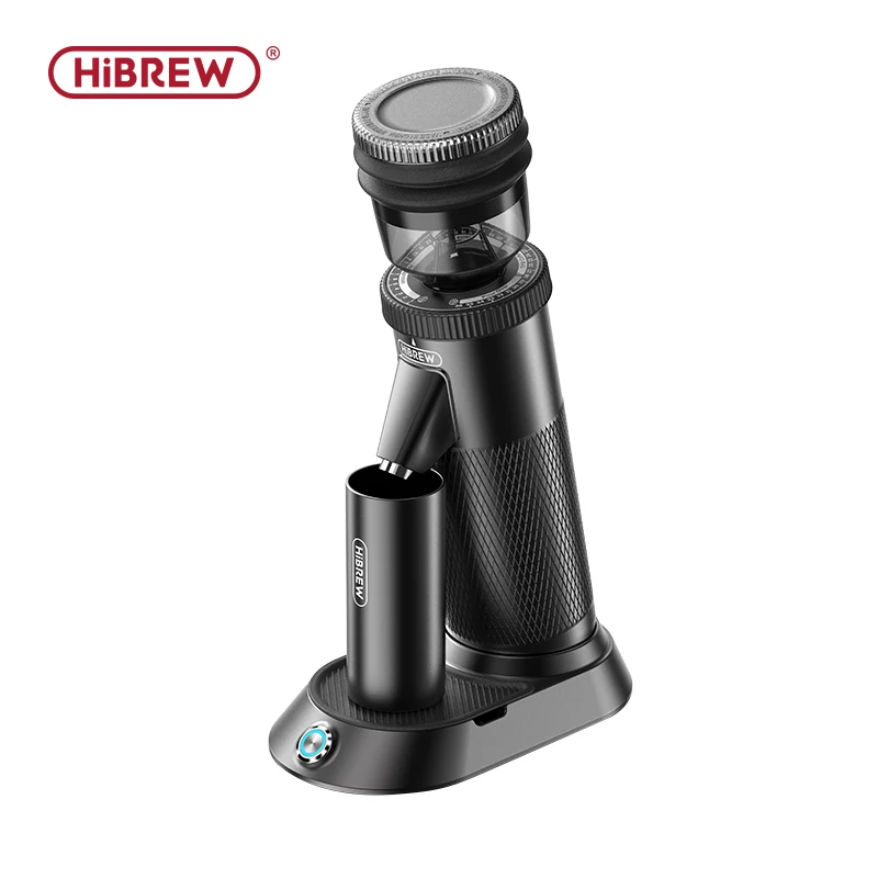 HiBREW 전기 커피 연마기 컴팩트, 휴대용 커피 콩 밀, 에스프레소 터키 커피용 주방, 원추형 버, G5, 48mm
