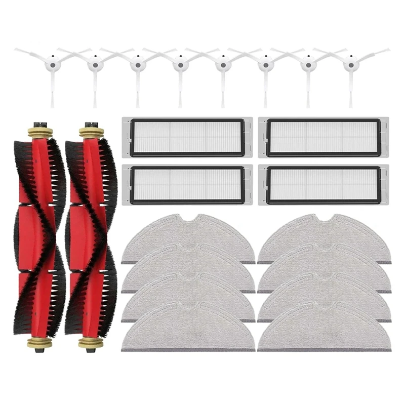 

For Roborock S5 S50 S51 S55 S6 S60 S6 Pure Vacuum Cleaner Spare Parts Main Side Brush HEPA Filter Mop Cloth Accessories