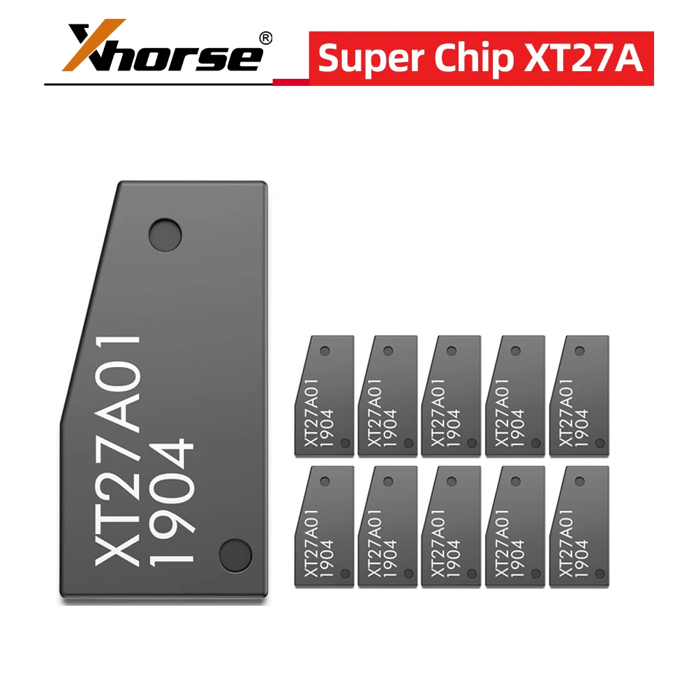 

10pcs/lot Xhorse VVDI Super Chip XT27A01 XT27A66 Transponder Support Rewrite for VVDI2 VVDI Mini Key Tool