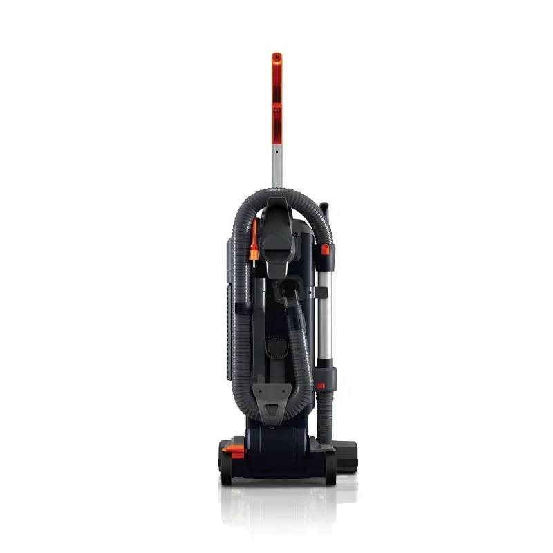 QWHoovvers Commercial HushTone Upright Vacuum Cleaner,15 Inches With Intellibelt,For Carpet And Hard Floors,CH54115,Gray