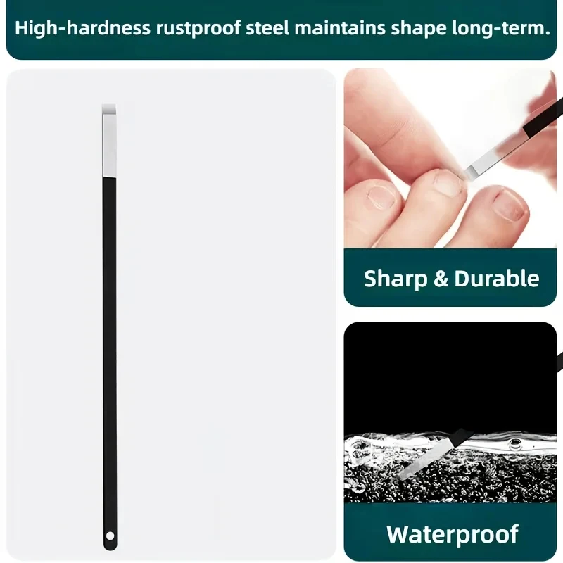 Stainless Steel Ingrown Toenail Correction Tool, Nail Trimming Auxiliary Tool for Men and Women, Essential Foot Tool for Home image 3