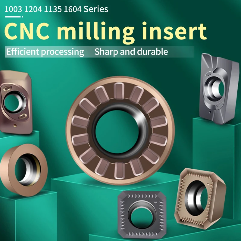 

UFS TA P 10 шт. APMT1135 1604 1003 1204 фрезерный станок с ЧПУ, лезвие фрезы, детали из нержавеющей стали R5/6/0,8 режущие зерна