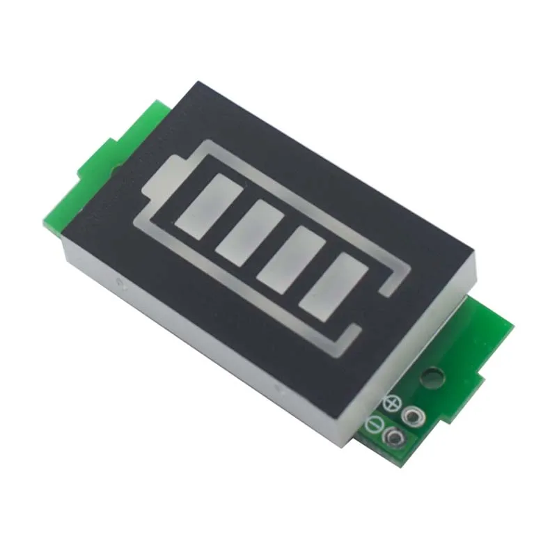 1S-8S 3-34V Lithiumbatterij Capaciteit Indicator Module Elektrische Voertuig Batterij Tester Li-ion 1-8S Laagspanning Zoemer Alarm