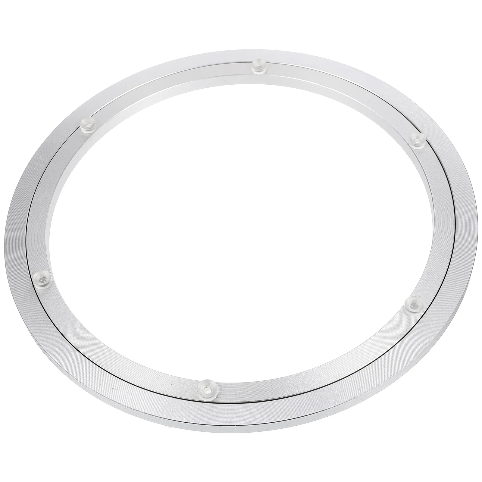 

Heavy Duty Aluminum Alloy Turntable Bearing Dining Table Swivel Plate 360 Degree Rotation Round Turntable Base Household