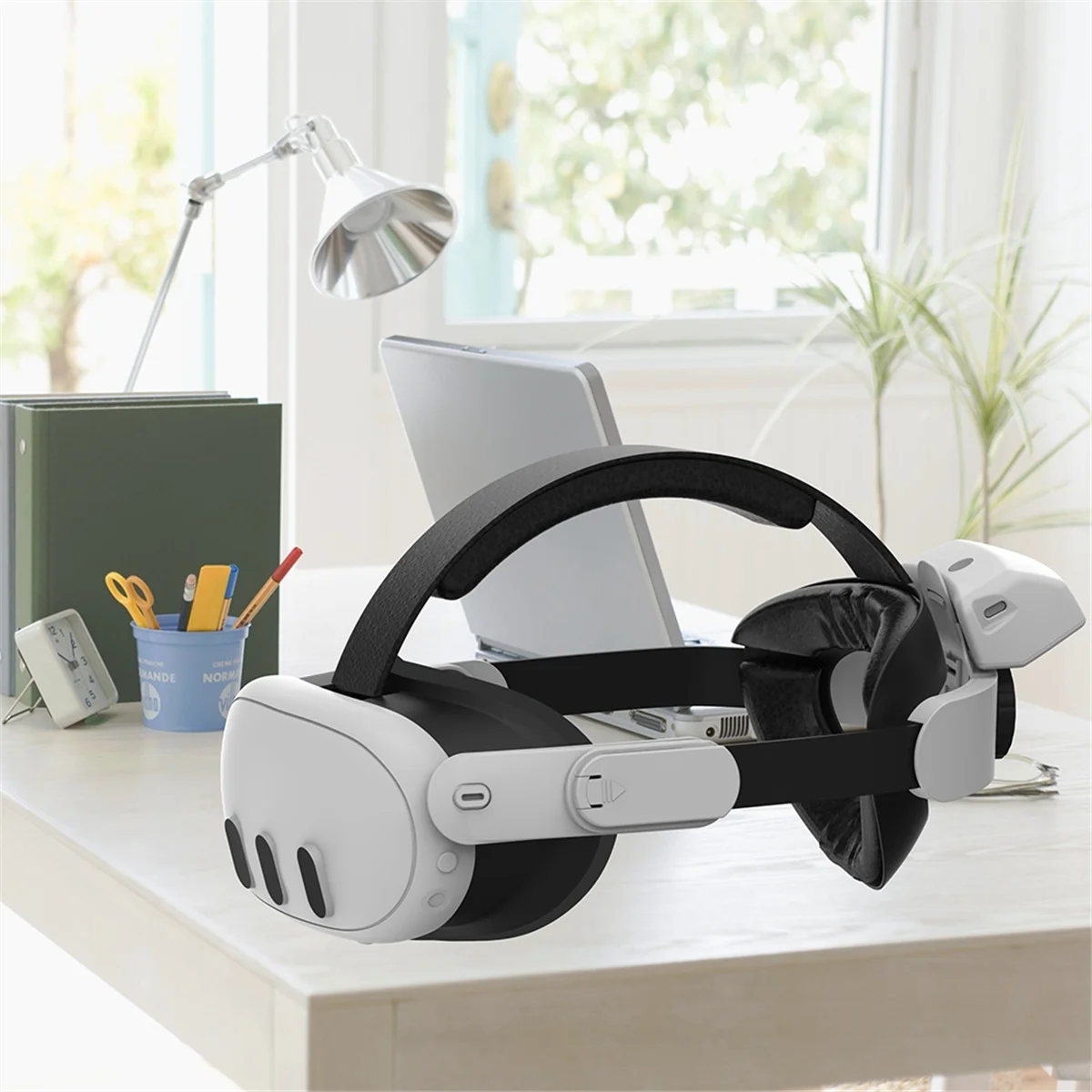 A17I Rechargeable Head Elite Strap for Meta Quest2/Quest3/Quest3S VR Headset Adjustable Head Strap VR Game Accessories