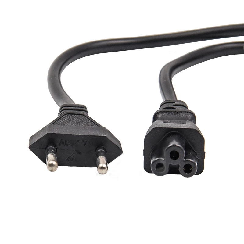 1.2M 유럽 EU 플러그 범용 노트북 충전기 플러그 전원 공급 장치 어댑터 코드 케이블 컴퓨터 용