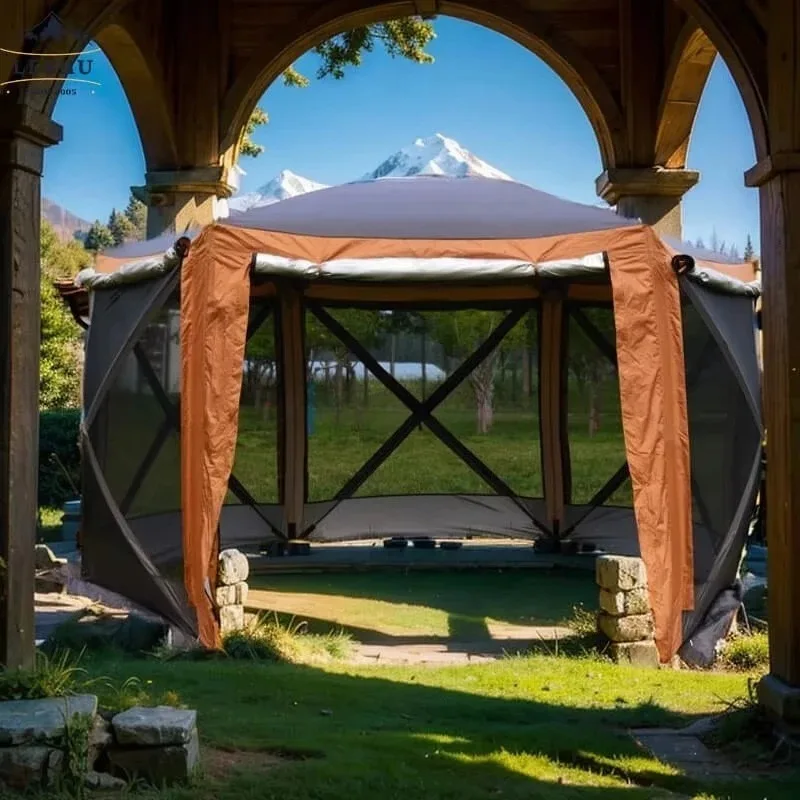 

Big Tent Professional Manufacturer Custom Family Camping Outdoor Adventure Pop-Up Tent