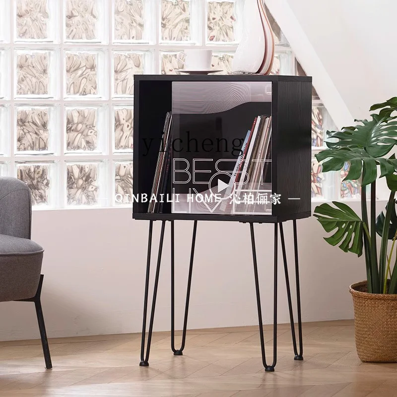 

ZZ simple display cabinet sofa side cabinet base household display rack living room storage cabinet