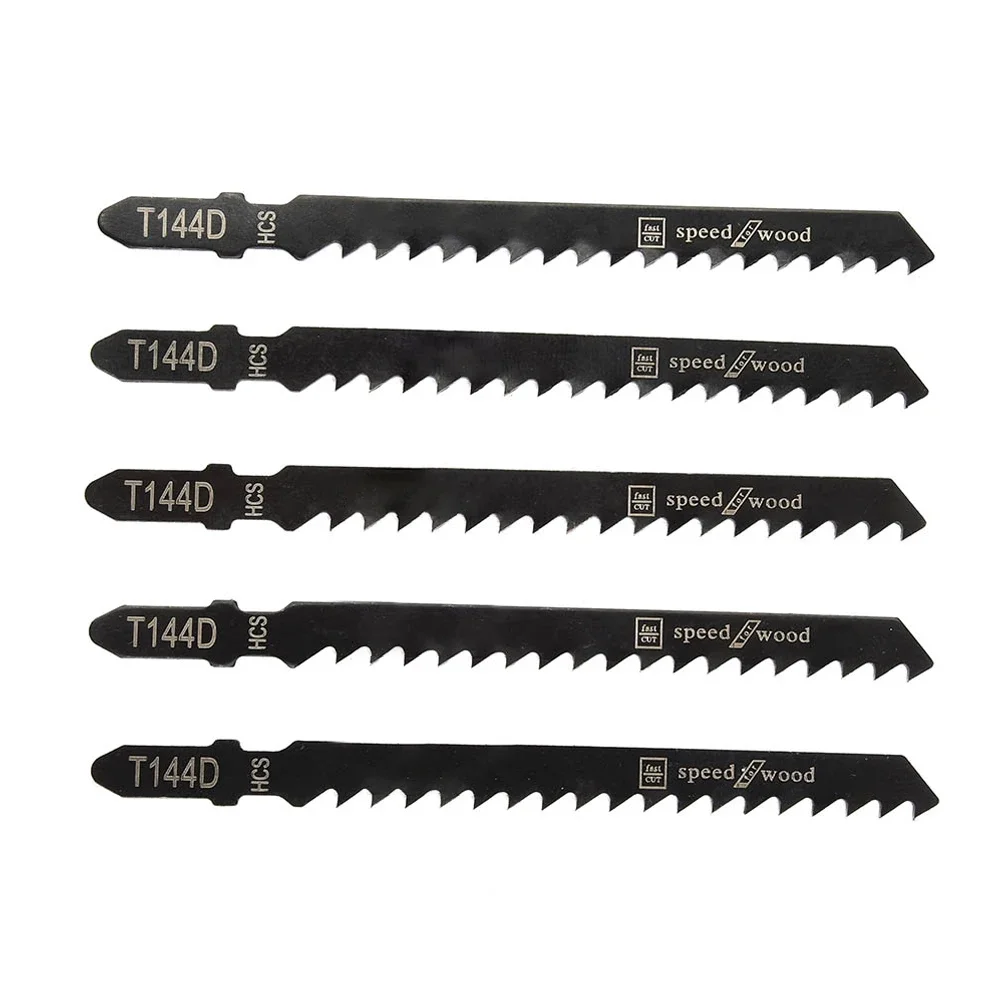 

10Pcs 100mm HCS Jig Saw Blades T144D For High Speed Wood Cutting Tools High Carbon Steel Jigsaw Blades