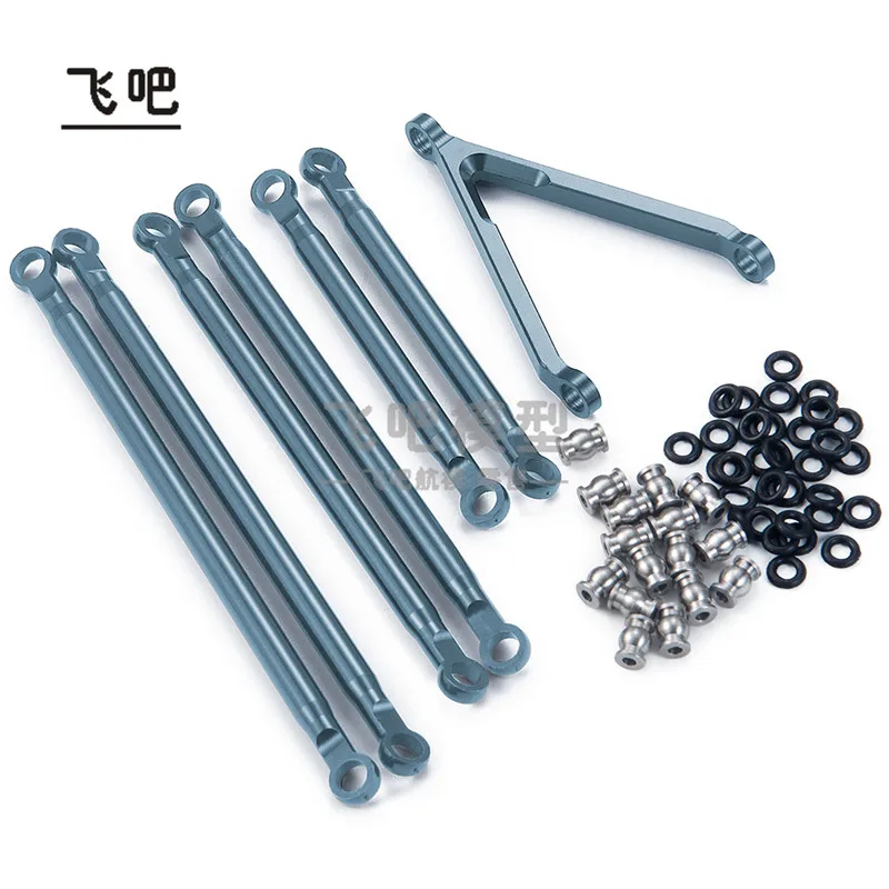 RC Aluminum Alloy Link Rod Set For Axial SCX24 Gladiator AXI00005 High Lift Suspension Upgrade High Strength RC Crawler Parts