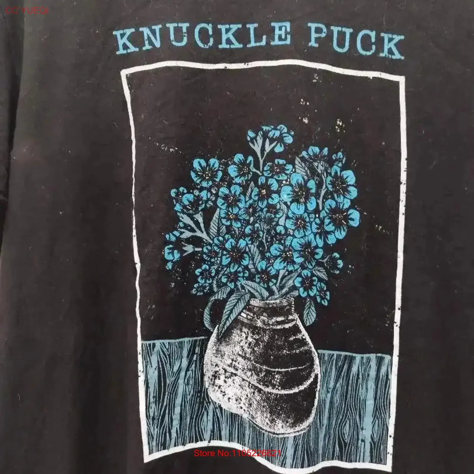 Knuckle Puck Indie Band T Shirt Cotton S 2345XL PR433 vintage Washed Versatile Soft graphic Stretched Stylish fashion vintage
