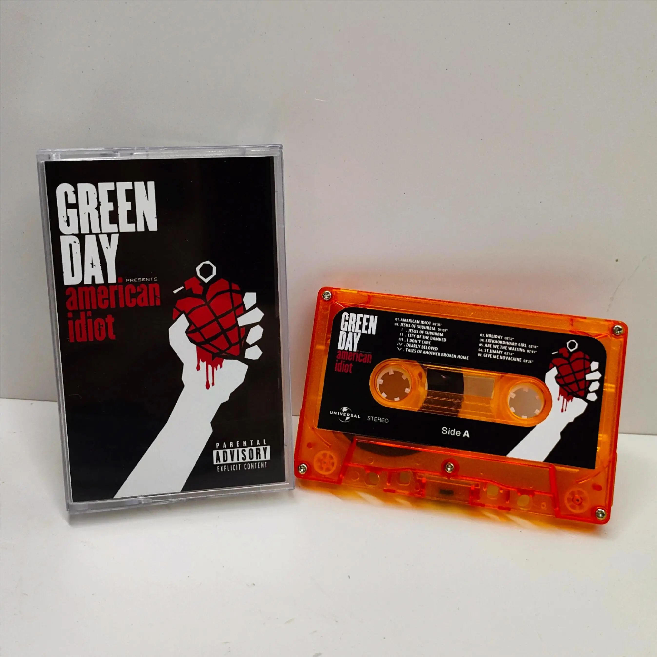 Punk Rock Green Day Billie Joe Music Tape Greatest Hits Album Holiday Cassette Cosplay Walkman Recorder Car Soundtracks Box Gift