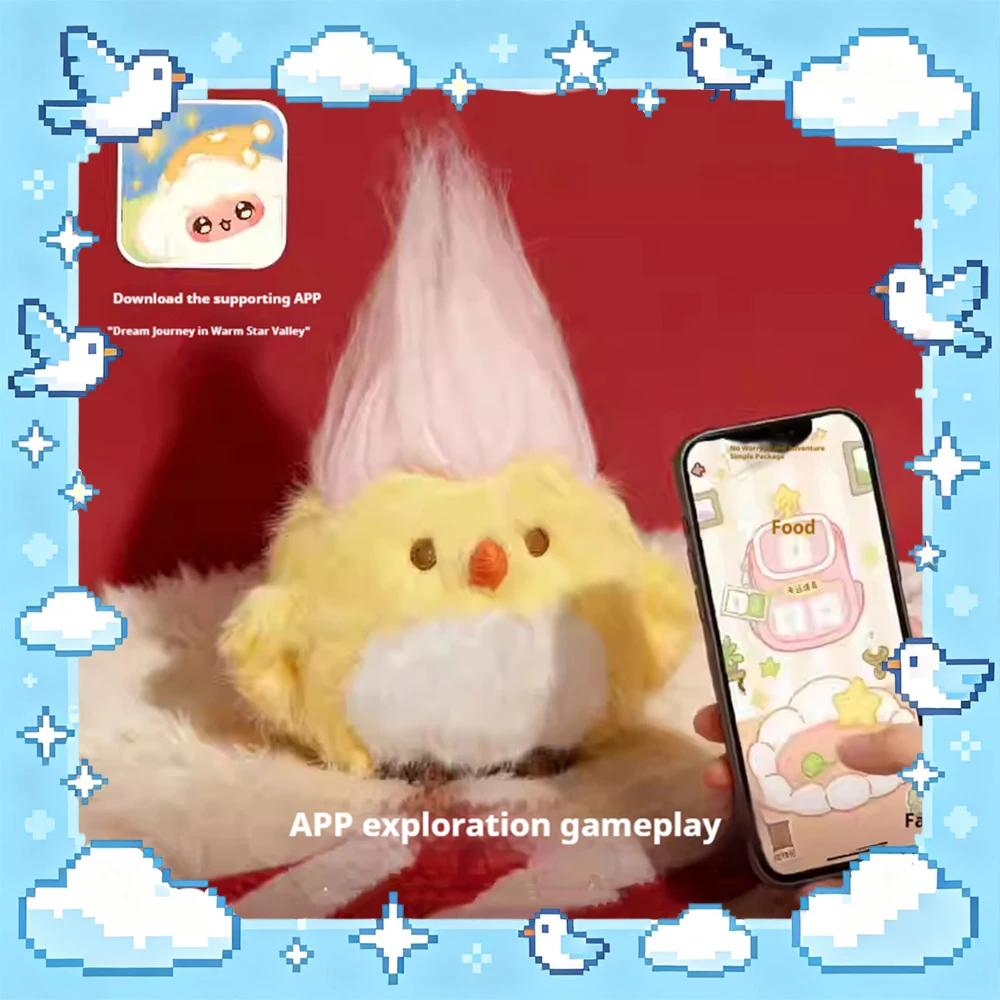 OOASTRYAI Happy Bird AI Smart Robot Adventure Trip Emotional Pets Somatosensory Interaction Acoustic Recognition Wireless Gifts