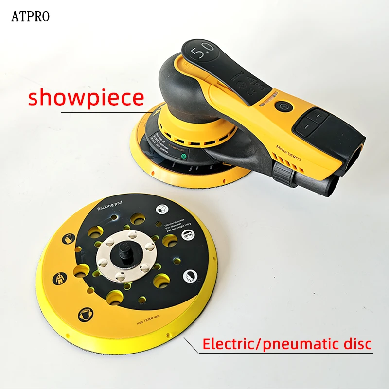 

Non-OEM 6" Yellow Porous Self-Adhesive Sanding Pad for Mirka Dry Grinder