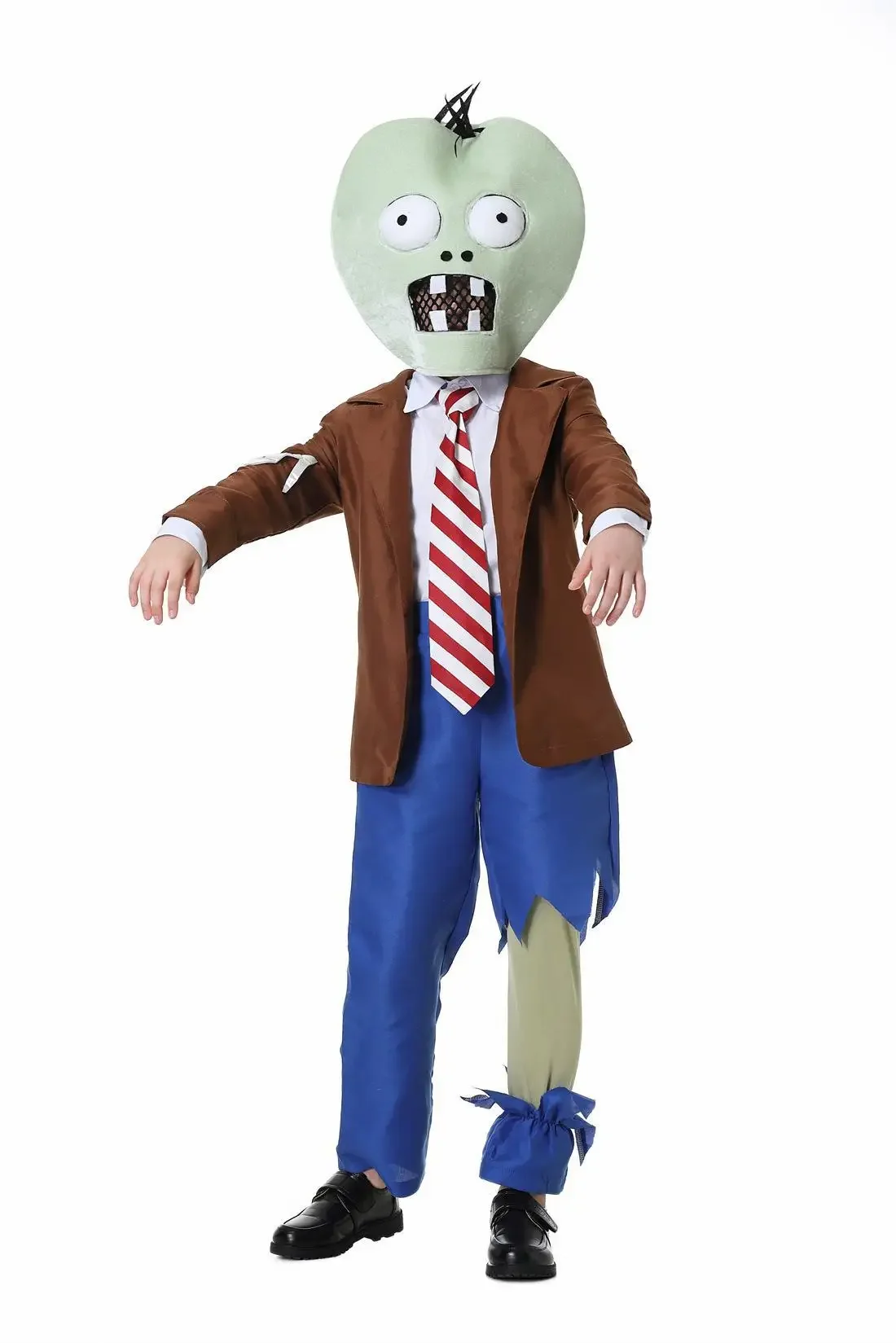 2025 أزياء مسرحية للأطفال أزياء الهالوين الوالدين والطفل نبات مقابل الزومبي الزومبي أزياء لعب الأدوار أزياء كاملة