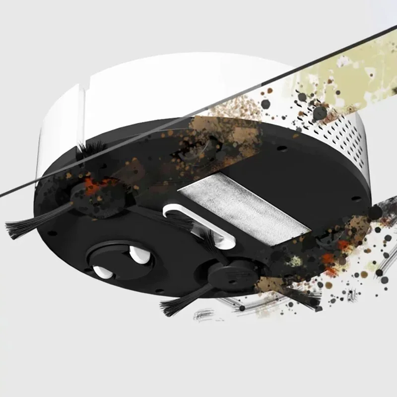 Lenovo Intelligenter Saug- und Wischroboter, USB-aufladbar, Multifunktional, Starke Saugkraft, Wischen, Saugen, 5-in-1 Elektrischer Reiniger – Detail 6