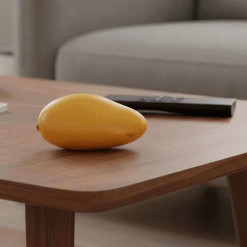 Creative Realistic Mango Squishy Fast Rebound 15cm Mango Squeeze Model Super Soft Simulation Fruit Pinch Children Adult