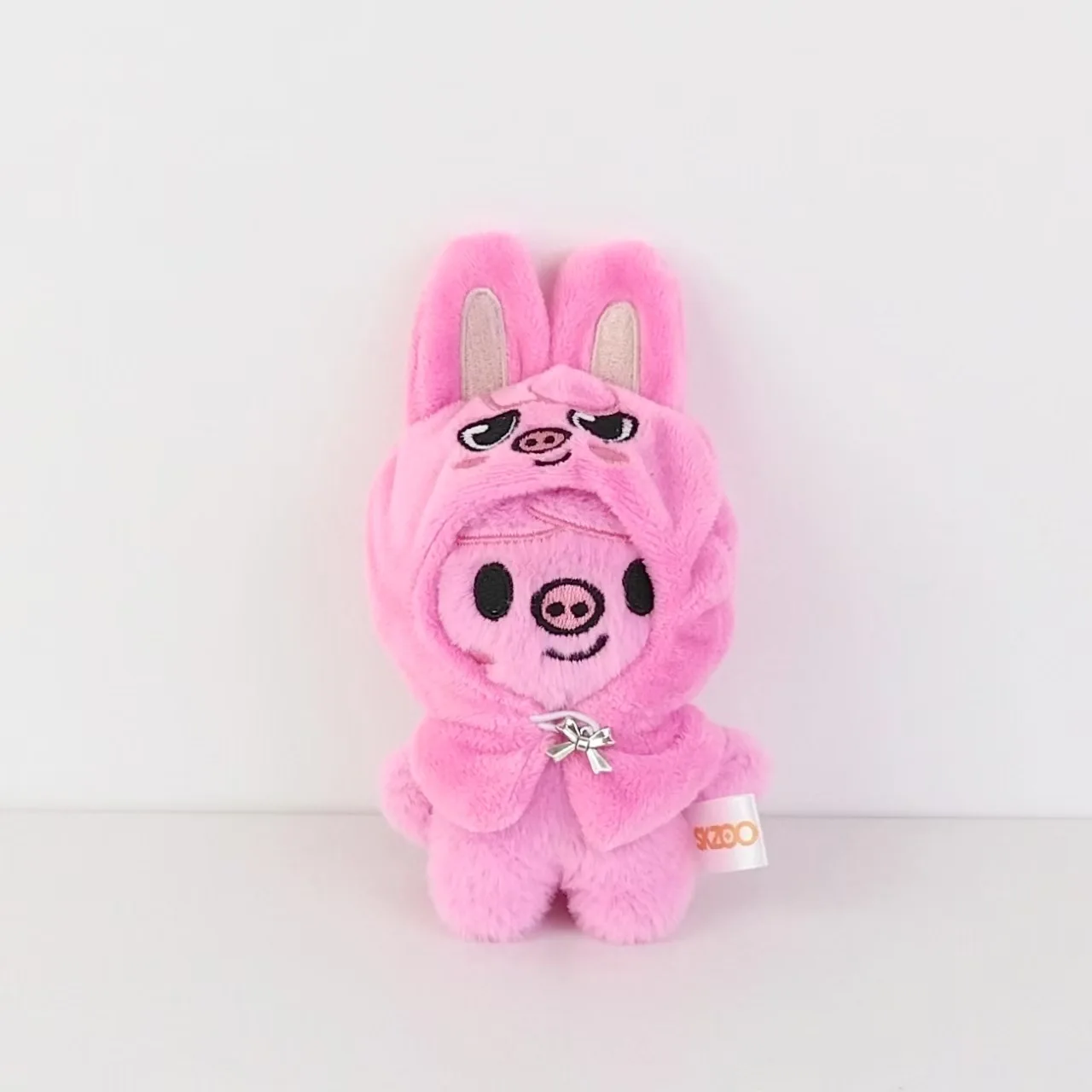 10CM Stray Kids KPOP SKZOO FM Field Cape Series Lee Yong Bok Cute Cartoon Plush Bag Keychain Doll Pendant Holiday Gift