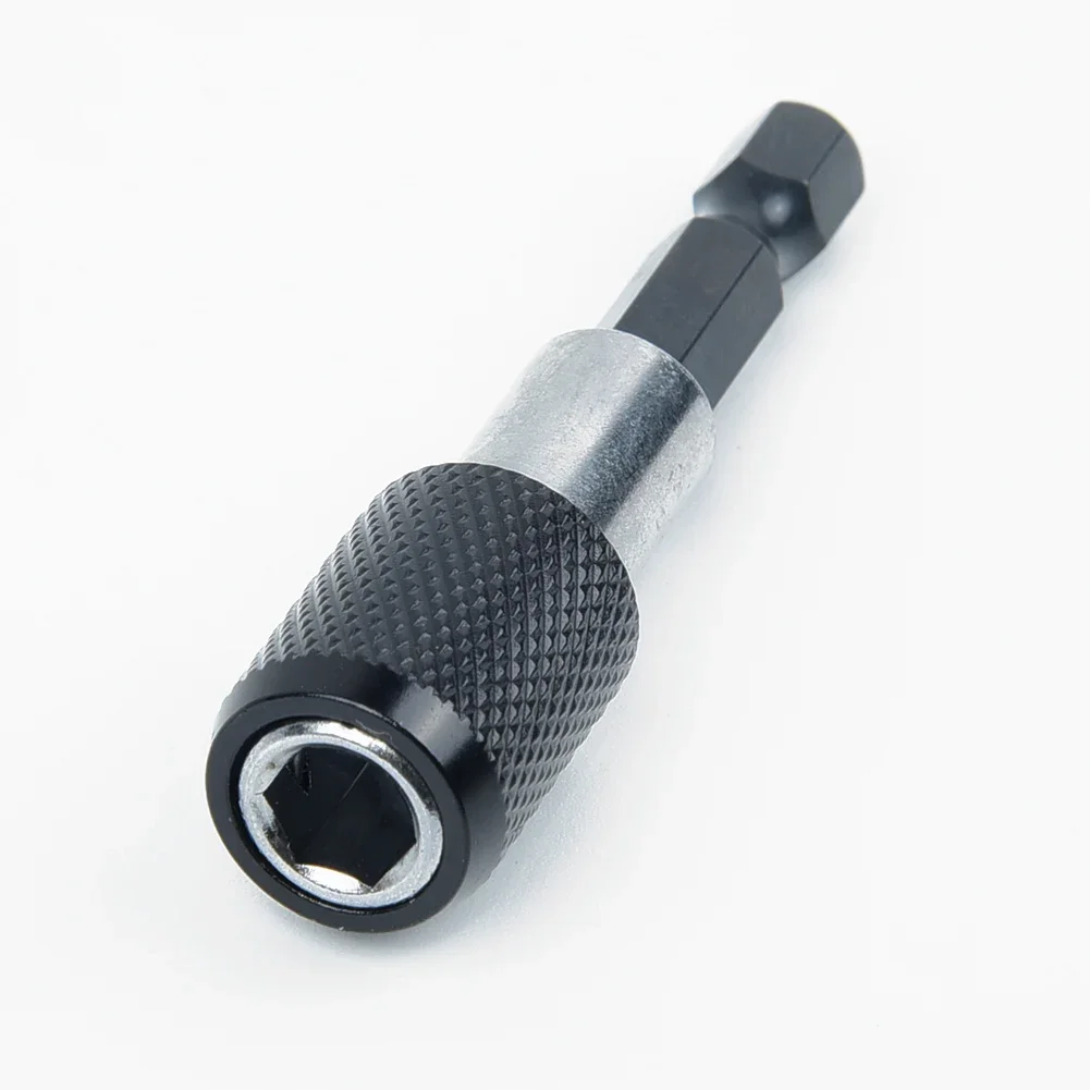磁気 1/4 "60 ミリメートルシャンクドライバービットホルダークイックリリースドリル変換電気変更アダプタコンバータ