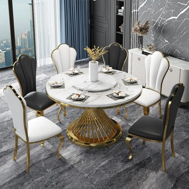 custom.Modern Golden Wedding Dining Table Set Living Room  Hotel Event Party Kitchen Restaurant Banquet Table