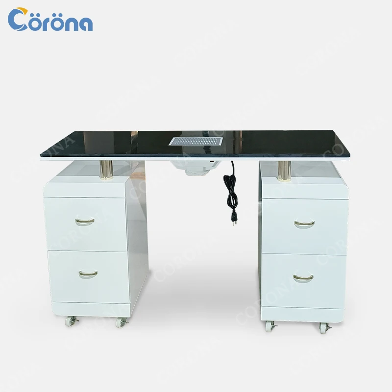 Professional Nail Salon Furniture Manicure Table With Dust Collector