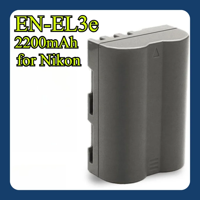 2200Mah En-El3E Bat…