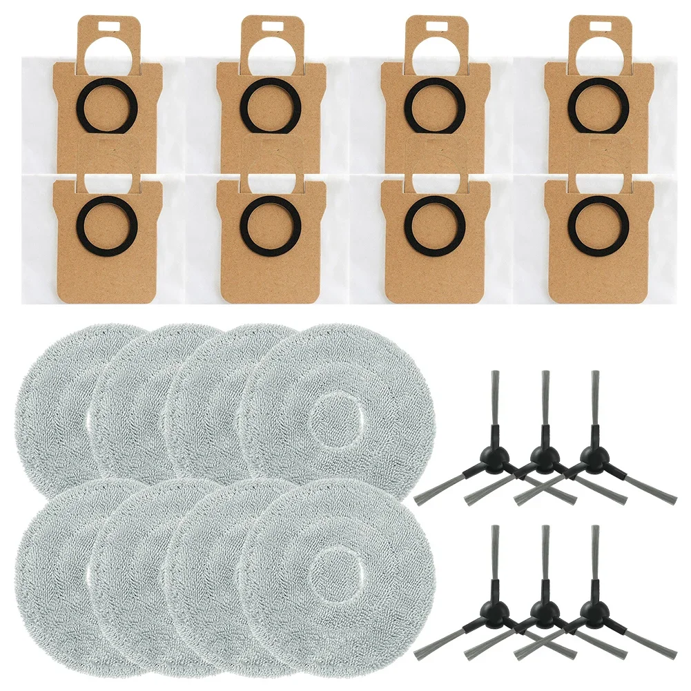 

Mop Cloth Dust Bag Side Brush Kit For JONR For P20 PRO Robot Vacuum Cleaner Home Improvement Replacement Cleaning Accessories