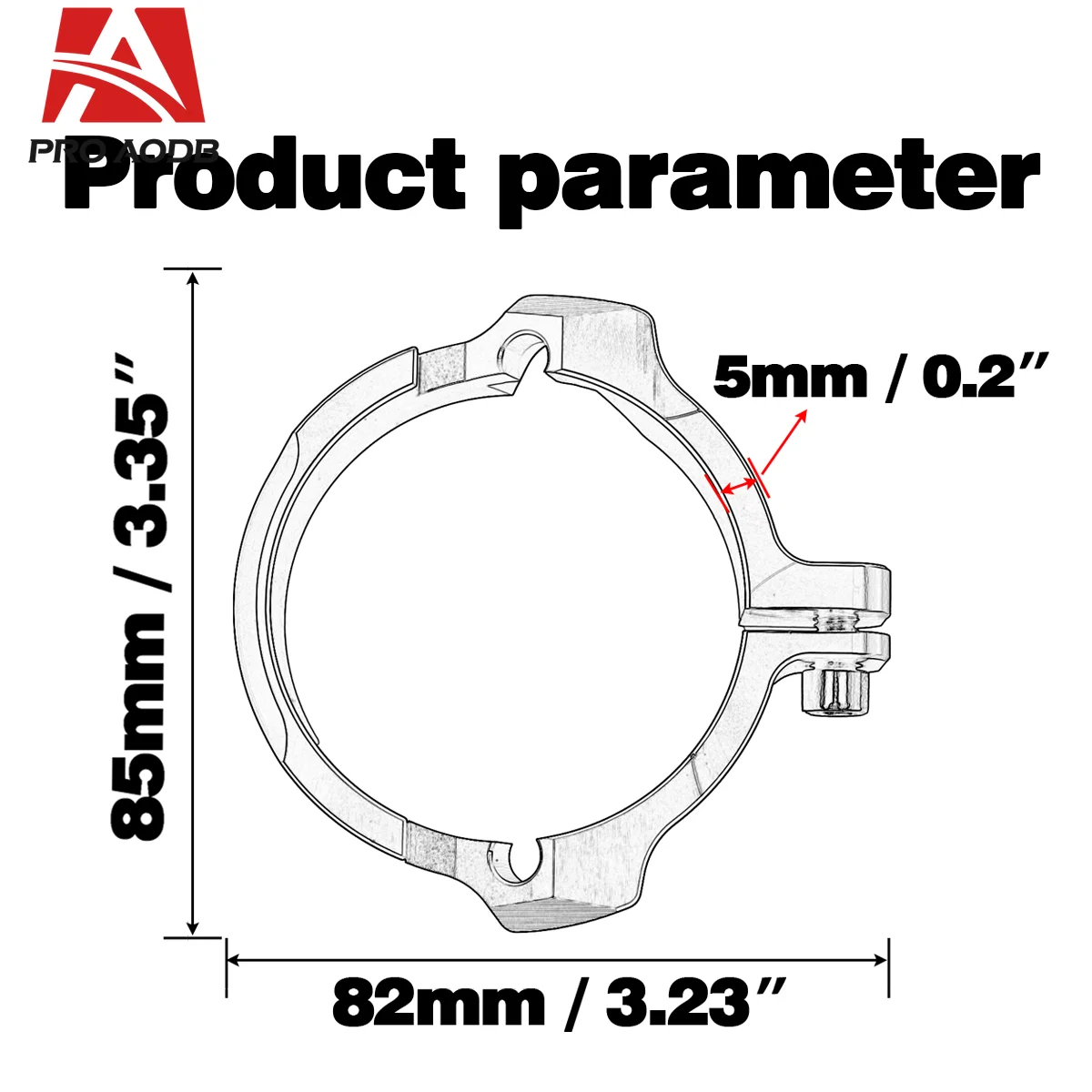 For KTM EXC XC SX XCW TPI Six Days 250 300 2017-2022 2023 Husqvarna TE TC TX GasGas Exhaust Tip Muffler Pipe Clamp Flange Guard