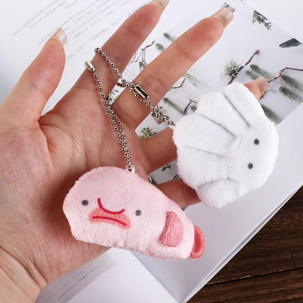 Cartoon Aquarium Plushies Pendant Plush Stuffed Penguin Fish Plush Keyring Tortoise Shark Backpack Decor Hanging Accessory