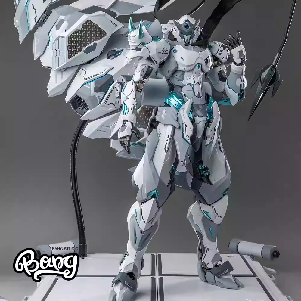 

Zangdao Model White Ghost, A Domestic Original Mecha Alloy Finished Product Model, Birthday Gift
