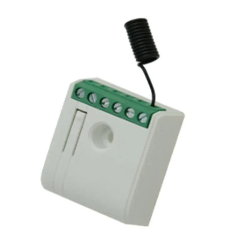 Per codice fisso e interruttore remoto Rolling Code 433,92 Mhz 9-24 V Relè CC/CA Ricevitore a 1 canale-Y41A