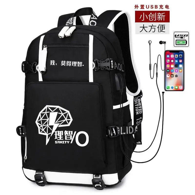 Tomorrow Periphery Ark Backpack Anime Cosplay Bag Mordred Rhodes Island Game