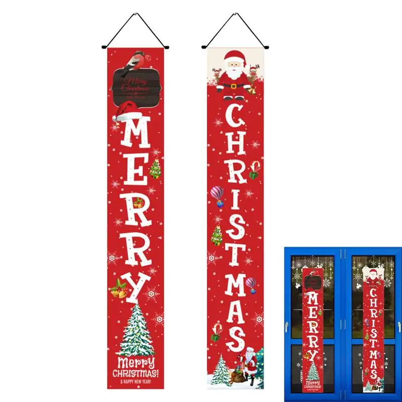 Christmas Banners Front Porch Front Door Christmas Decorations Set Christmas Decorations Front Door Porch Banner Wall Front Door