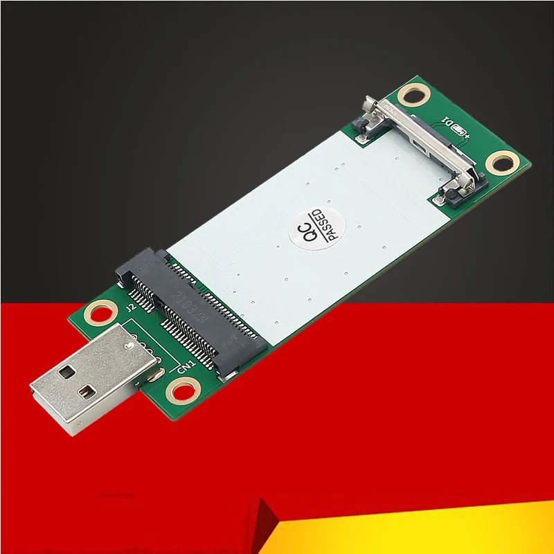 

Сетевой адаптер Mini PCIE к USB2.0 со слотом для SIM-карты для сетевого модуля 3G/4G/WWAN/LTE Беспроводная мини-карта для настольного ПК