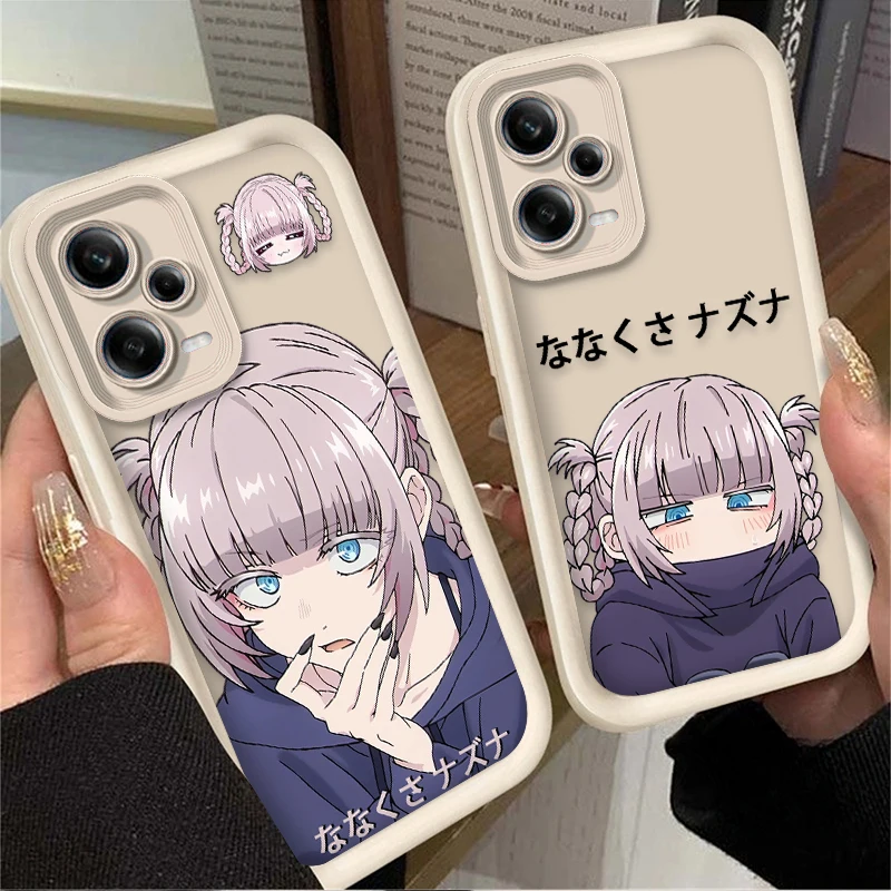 LEUKE NANAKUSA NAZUNA Telefoonhoesje voor Xiaomi Redmi Note 13 14 12 11 Pro Plus 5G 14S 12S 11S 10S 10 9 Redmi 14C 13C 12C 12 4G Etui