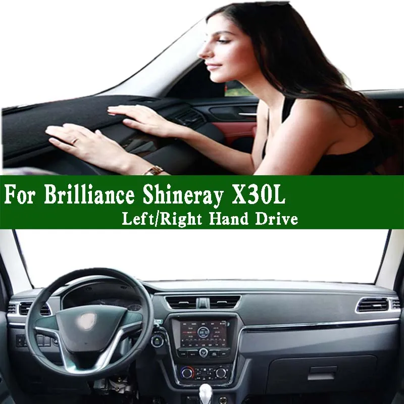 

For Brilliance Shineray SWM X30L Dashmat Dashboard Cover Instrument Panel Sunscreen Insulation Protective Anti-Dirt Proof Pad