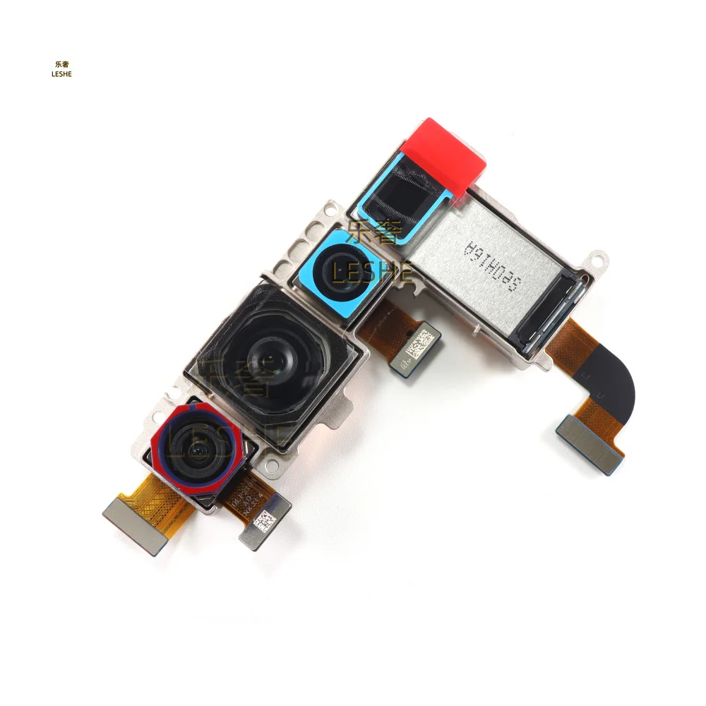 كابل مرن للكاميرا الخلفية الخلفية لهاتف Xiaomi Mi 10 Ultra صغير الحجم يواجه وحدة كاميرا الرؤية الخلفية الرئيسية أجزاء إصلاح M2007J1SC