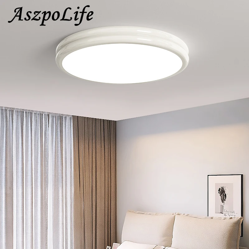 Smart Modern Led Ceiling Light Full House Lighting Fixtures Circular Macaron Design Selected Color Matching Indoor Ceiling Light