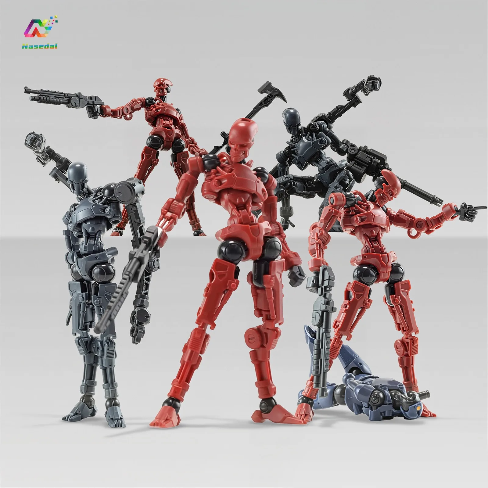 Sheik Mainland Xenosentinel 3.75inch Dual Mode Mecha Assembly Model Kit 3MIN Project A Posable DIY Hobby Custom Build 1Pc No Box