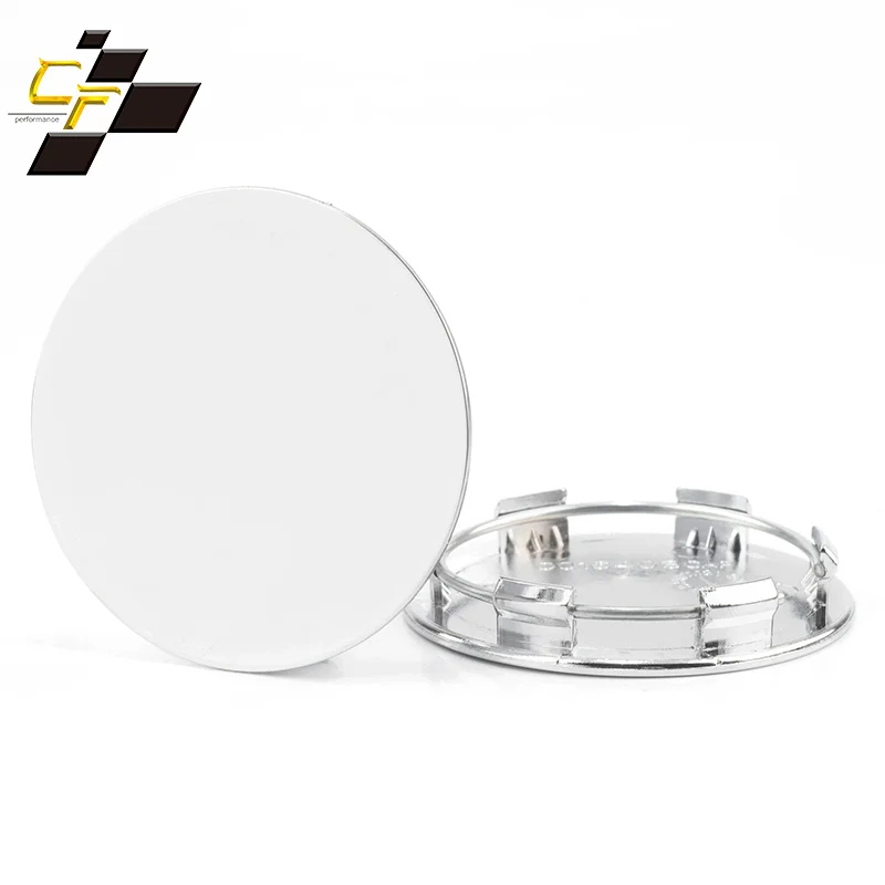 

1 шт. 65 мм/дюйма, колпачки для центра колеса автомобиля, детали для замены плоских автозапчастей, хромированный АБС-пластик