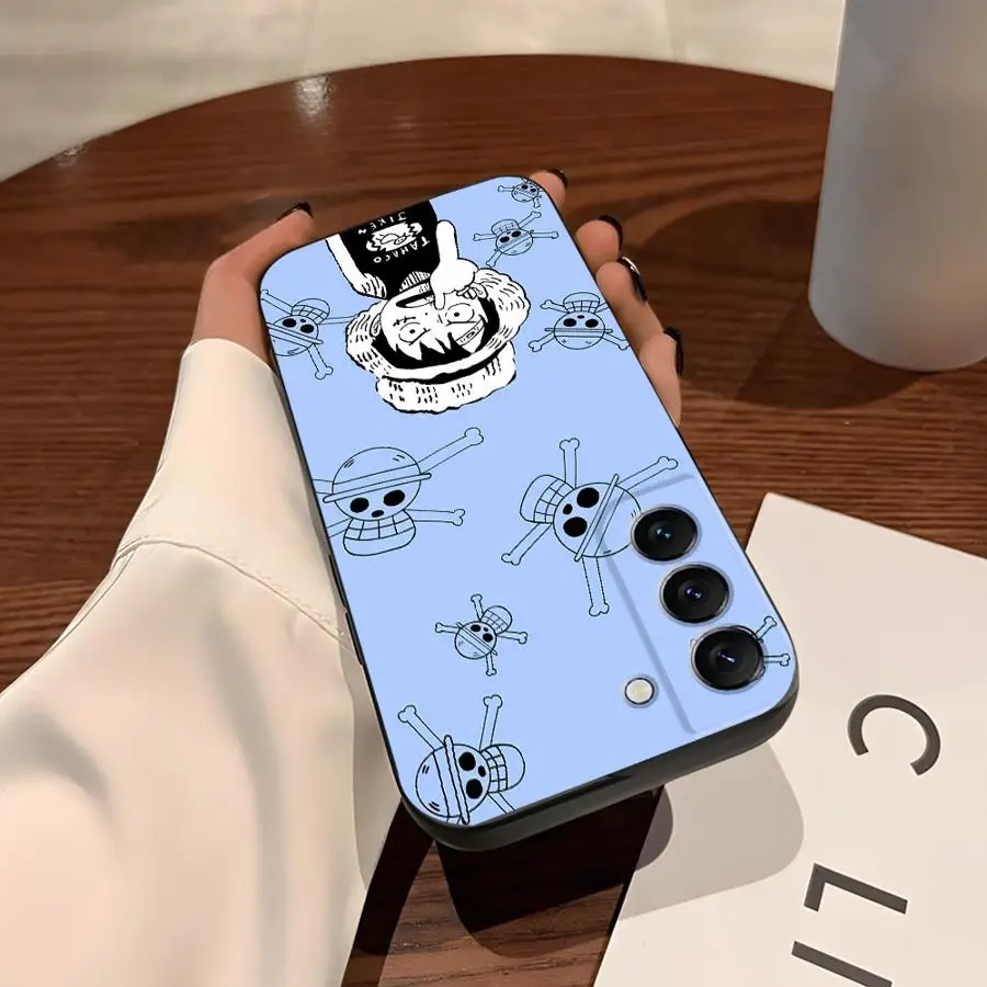 Casing Handphone Soft Back untuk Samsung Galaxy S24 Plus S25+ S9 S20 S21 S24+ S23 FE S22 S25 Ultra Karakter Anime Keren