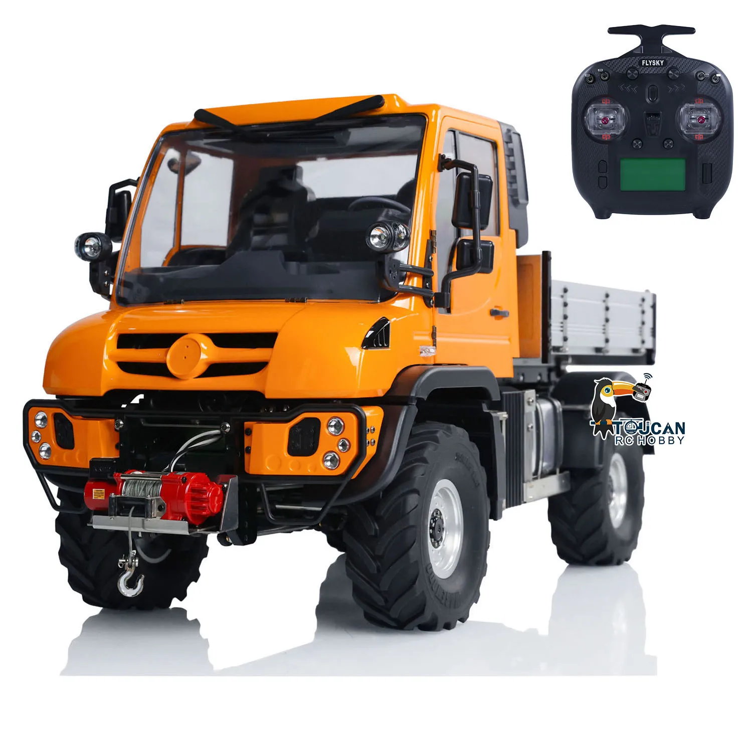1/10 Scale U423 RC Off-road Vehicles 4X4 Remote Control Rock Crawler Cars with Winch Light Sound System RC Toys Gifts Model