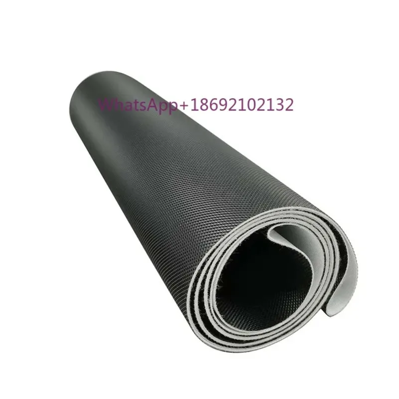 105.5*16 Inch Prelubed Treadmill Belt 1.6mm  2680x406mm Grass Pattern Anti-Slip Water-Proof Running Conveyor Belt