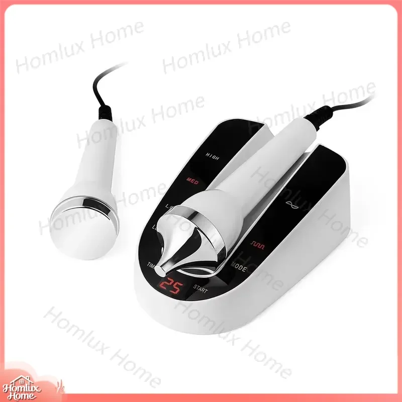 2 in 1 Ultrasonic Beauty Device for Face Eye Deep Cleansing Massager High Frequency Skin Tightening Firming Lifting Anti