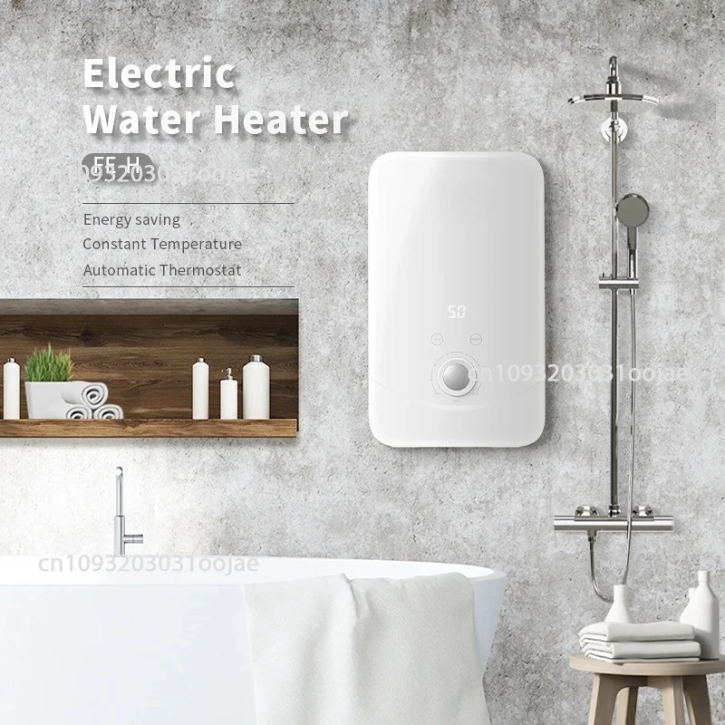 

3500W Low Power RV Camping Kitchen on Demand Electric Hot Water Heater Instant Shower Heater Geyser