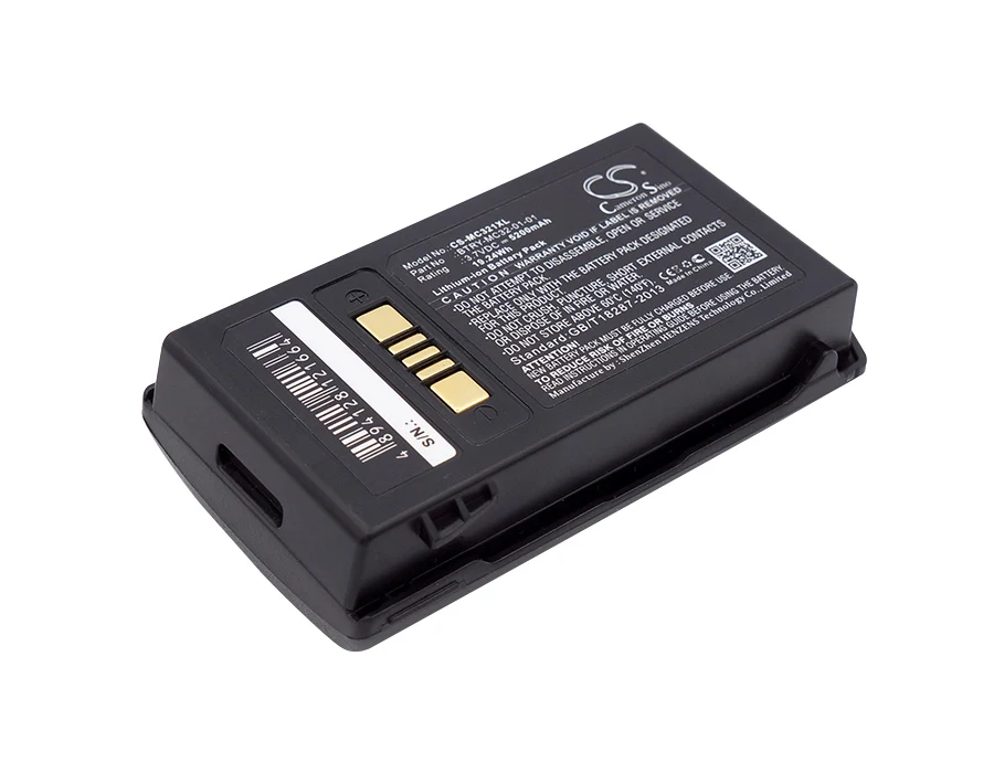 Barcode Scanner Battery For Motorola 82-000012-01 BTRY-MC32-01-01 BTRY-MC32-52MA-10 BTRY-MC33-52MA-01 Zebra BTRY-MC32-01-01