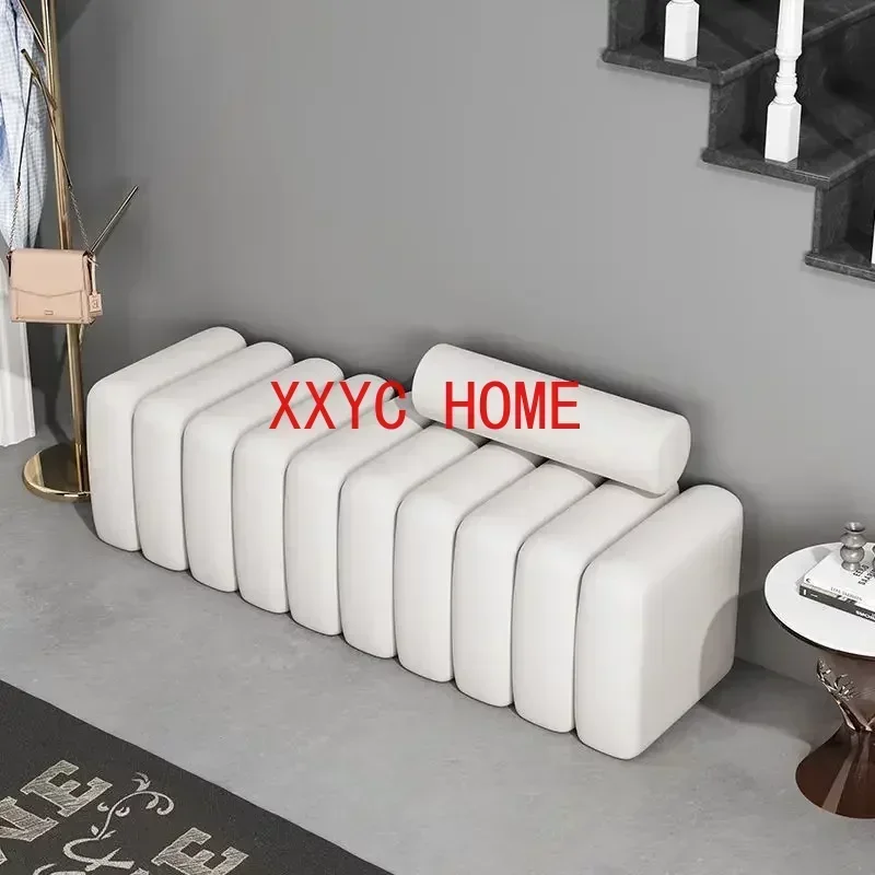 

Легкая роскошная обувь в скандинавском стиле, дизайнерская одежда, длинная скамейка, Divani Soggiorno, мебель для дома