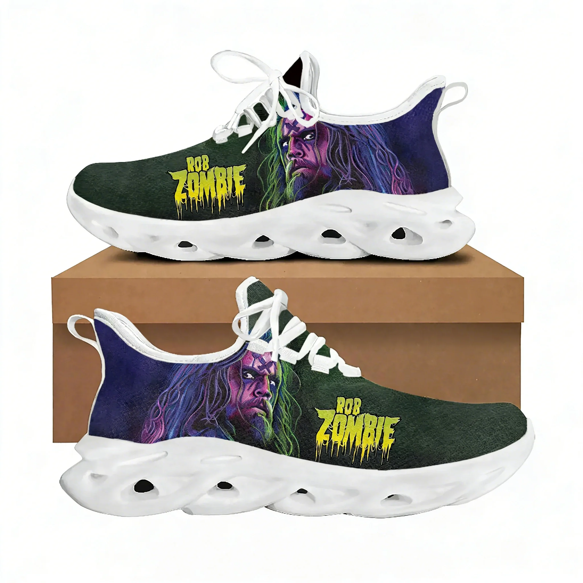 

Rock Singer Rob Sports Shoes Zombie Mens Womens Teenager Kids Children Sneakers Casual Custom Shoes High Quality Couple Shoes