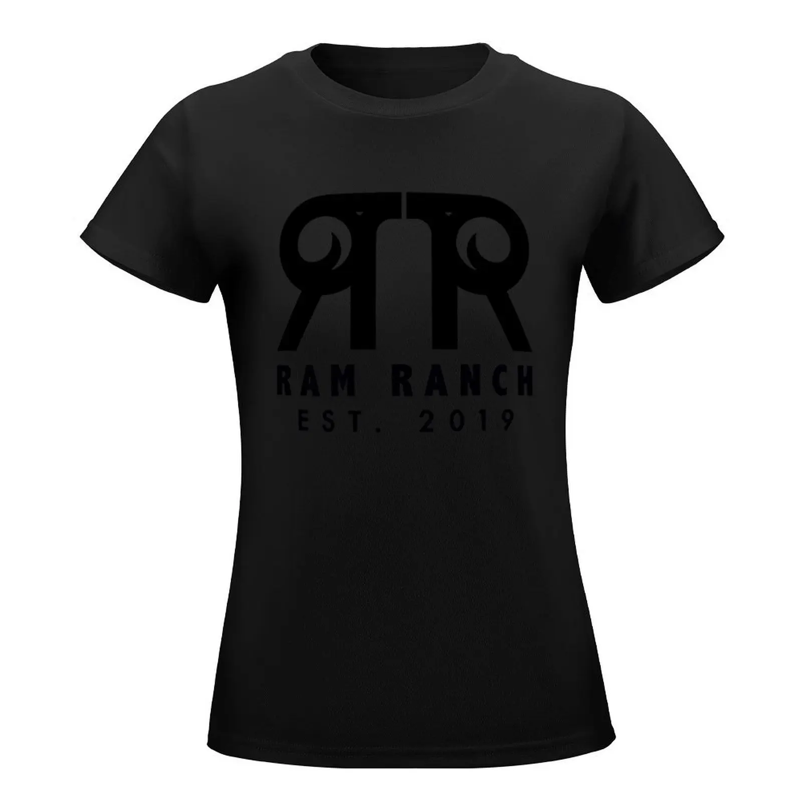 Ram Ranch T-Shirt Short sleeve tee tees Blouse luxury designer clothing Women